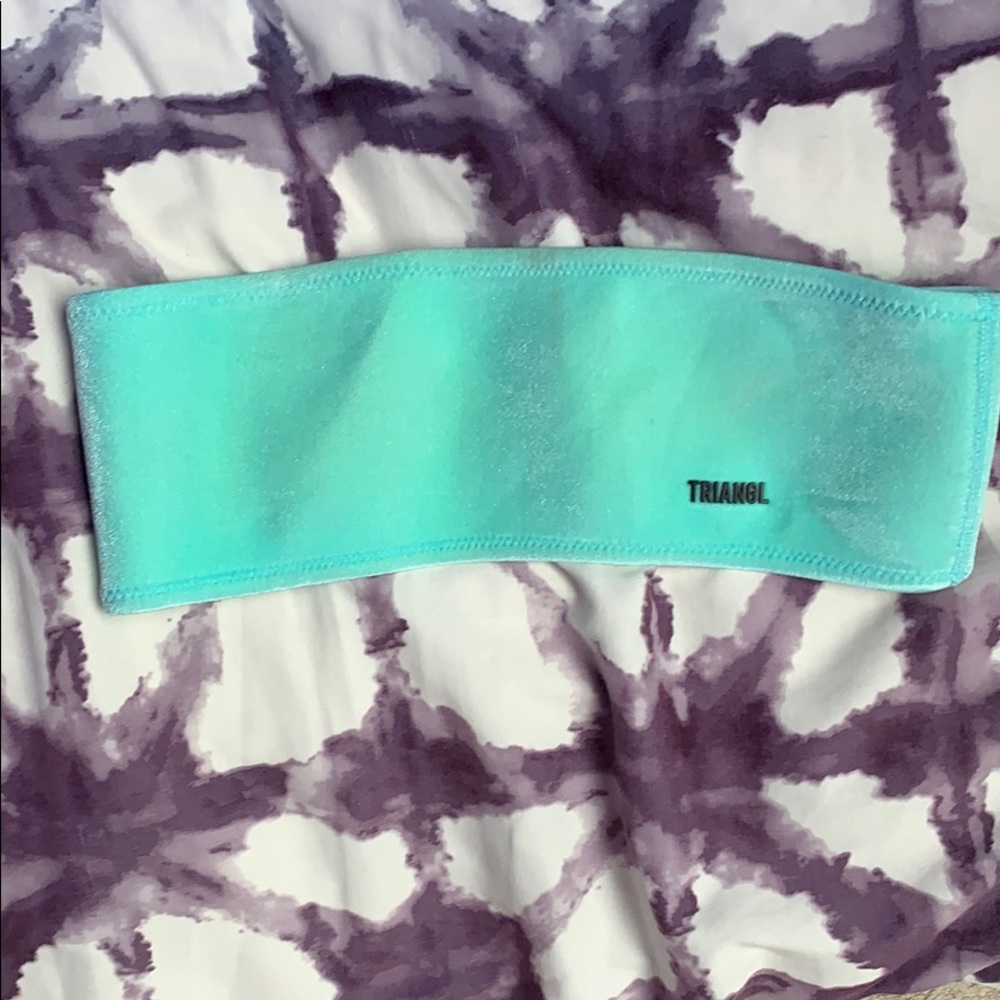 Triangl Swim Bandeu Top team